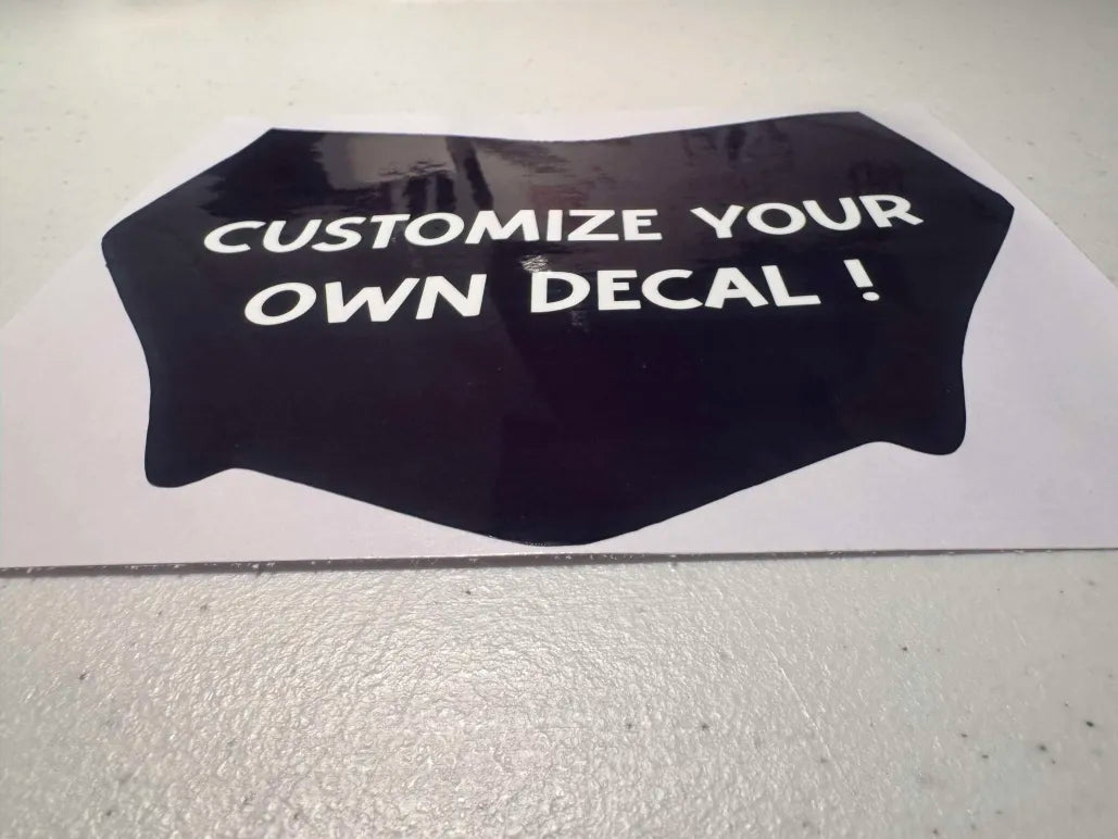 Moto Cutz Plate Decal