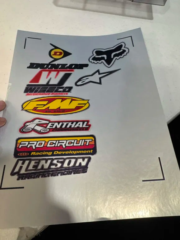 Random Dirtbike Brand Logos