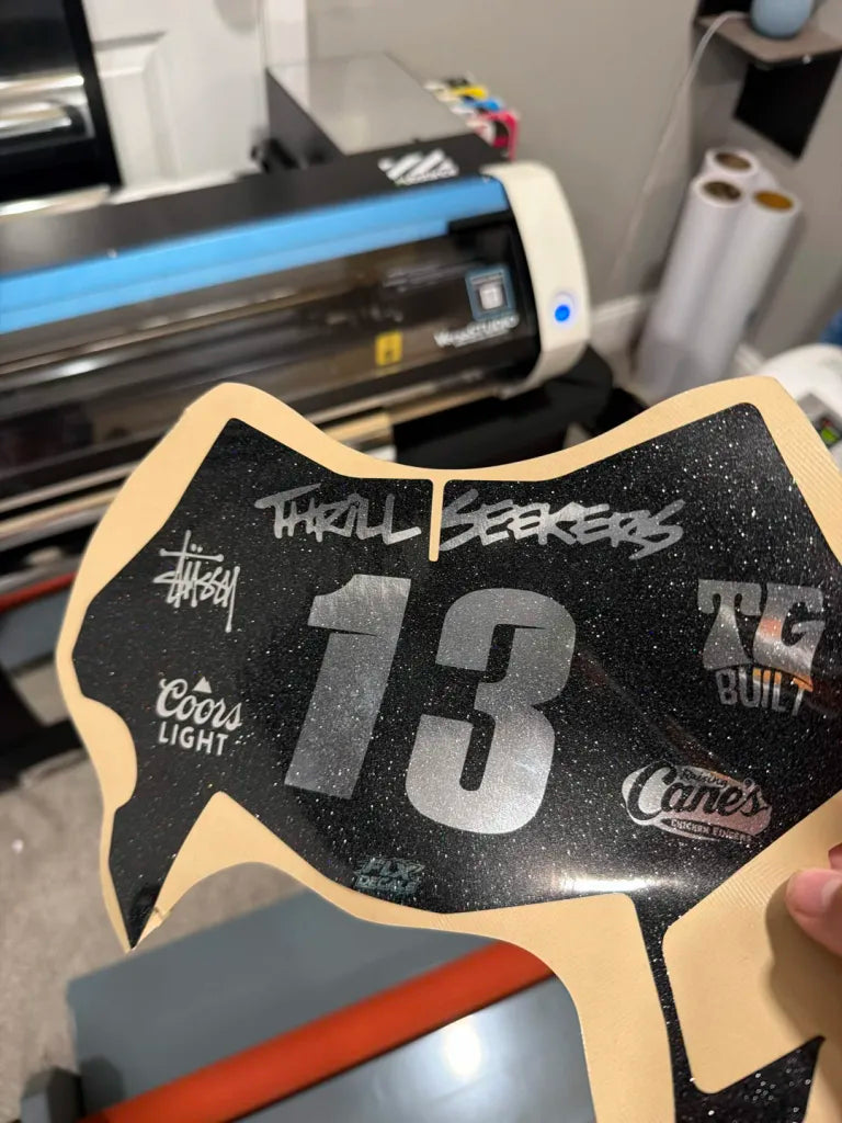 Ultra bee Plate decal