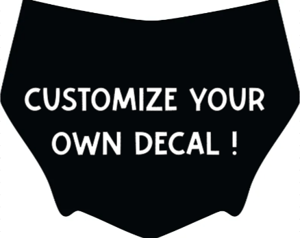 Moto Cutz Plate Decal