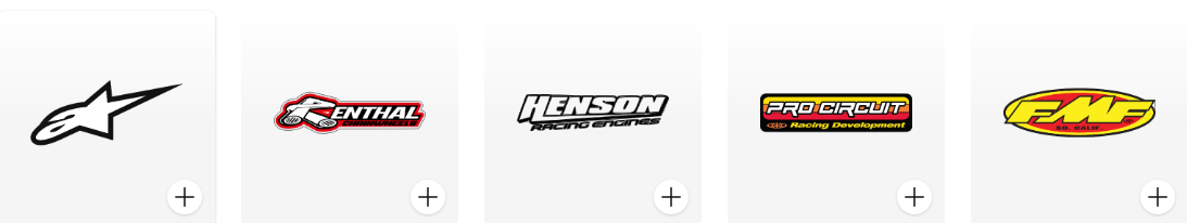 Random Dirtbike Brand Logos