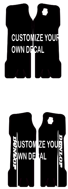 Surron LBX KKE Fork Gaurd Decals