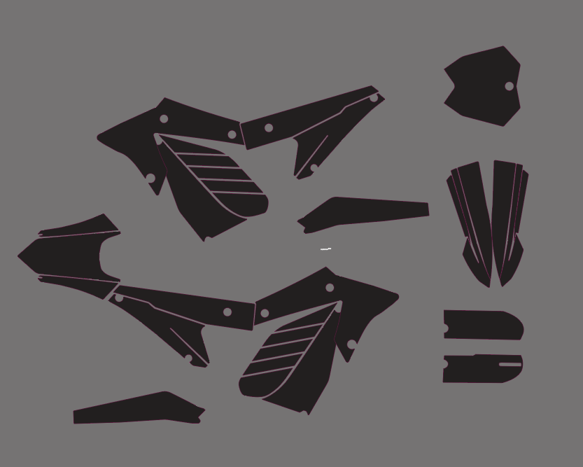 RTR Full Body Decal Kit
