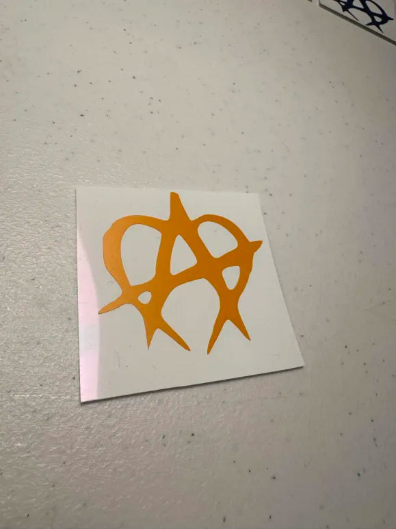 Orange Unimaginable Sticker