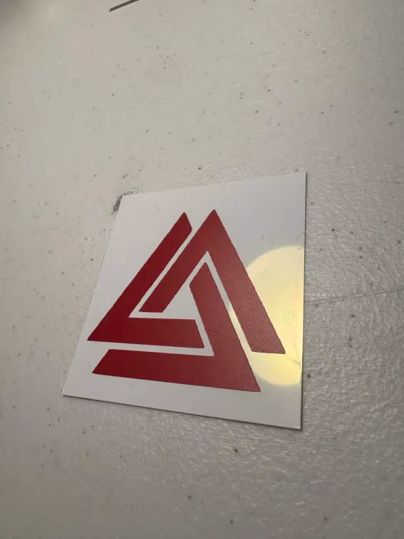 Red Chi Battery Sticker