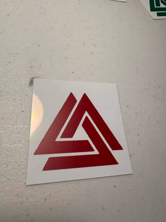 Red Chi Battery Sticker